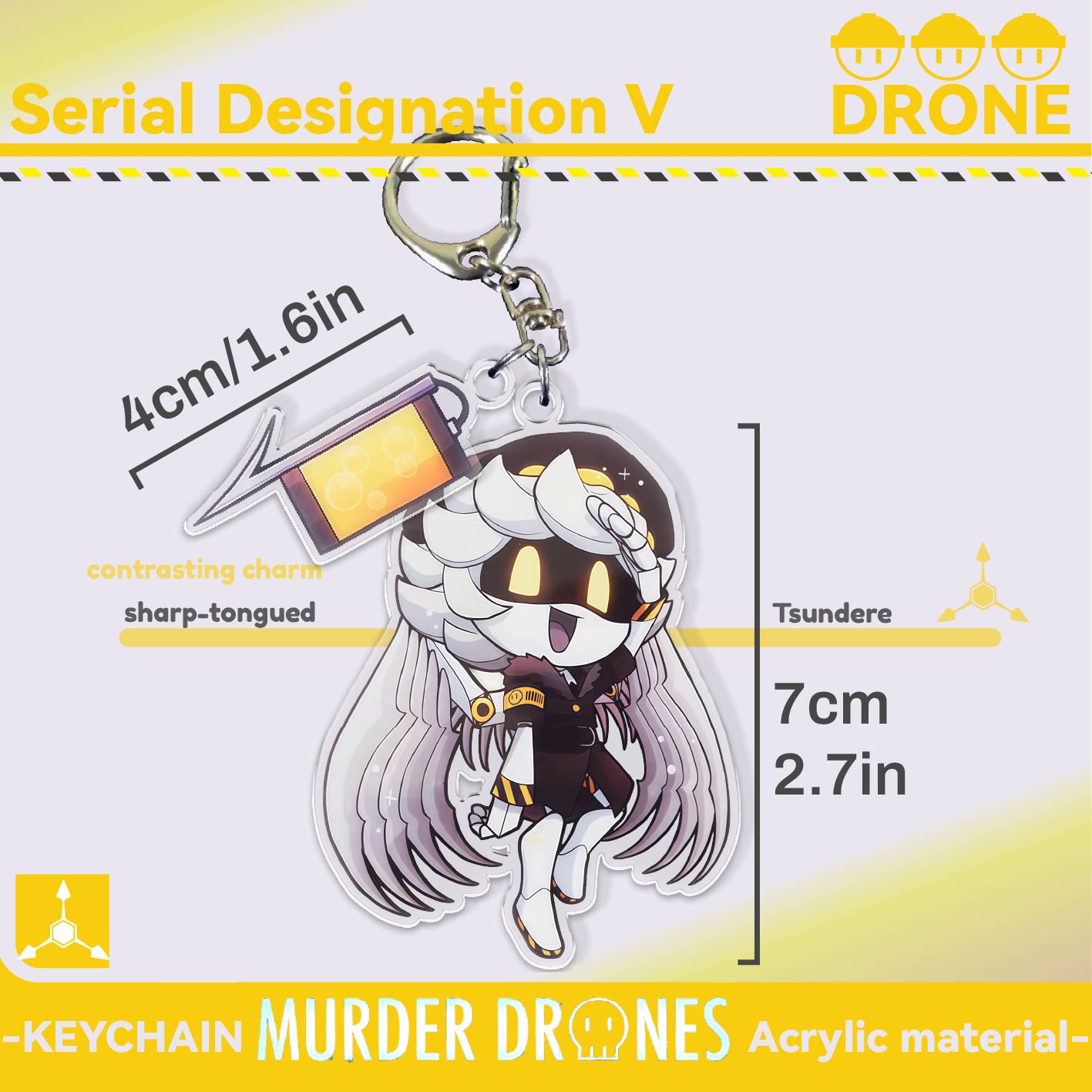 Murder Drones Keychain.,2D Acr - Drone & Rc Plane Maker Durgapur West Bengal のレビューと価格