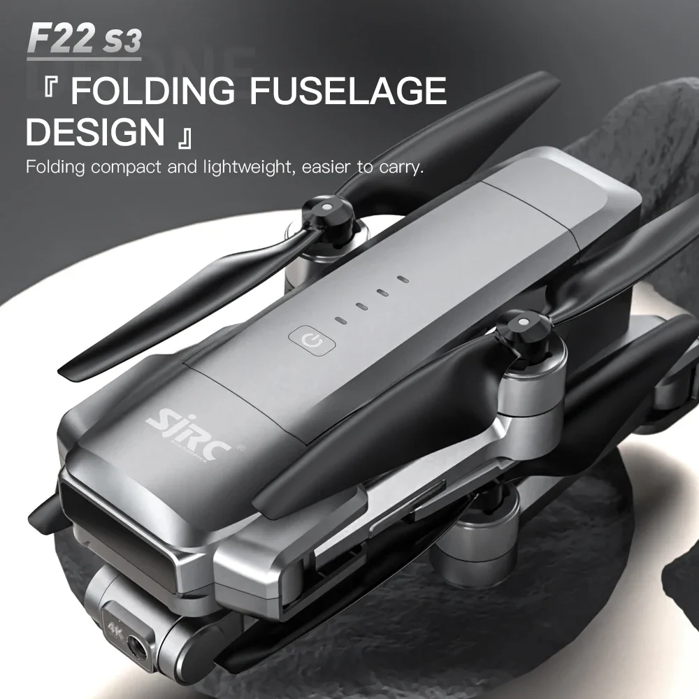 SJRC F22 S3 pro Foldable RC Qu - Drone Gps Rc Tt36 のレビューと価格
