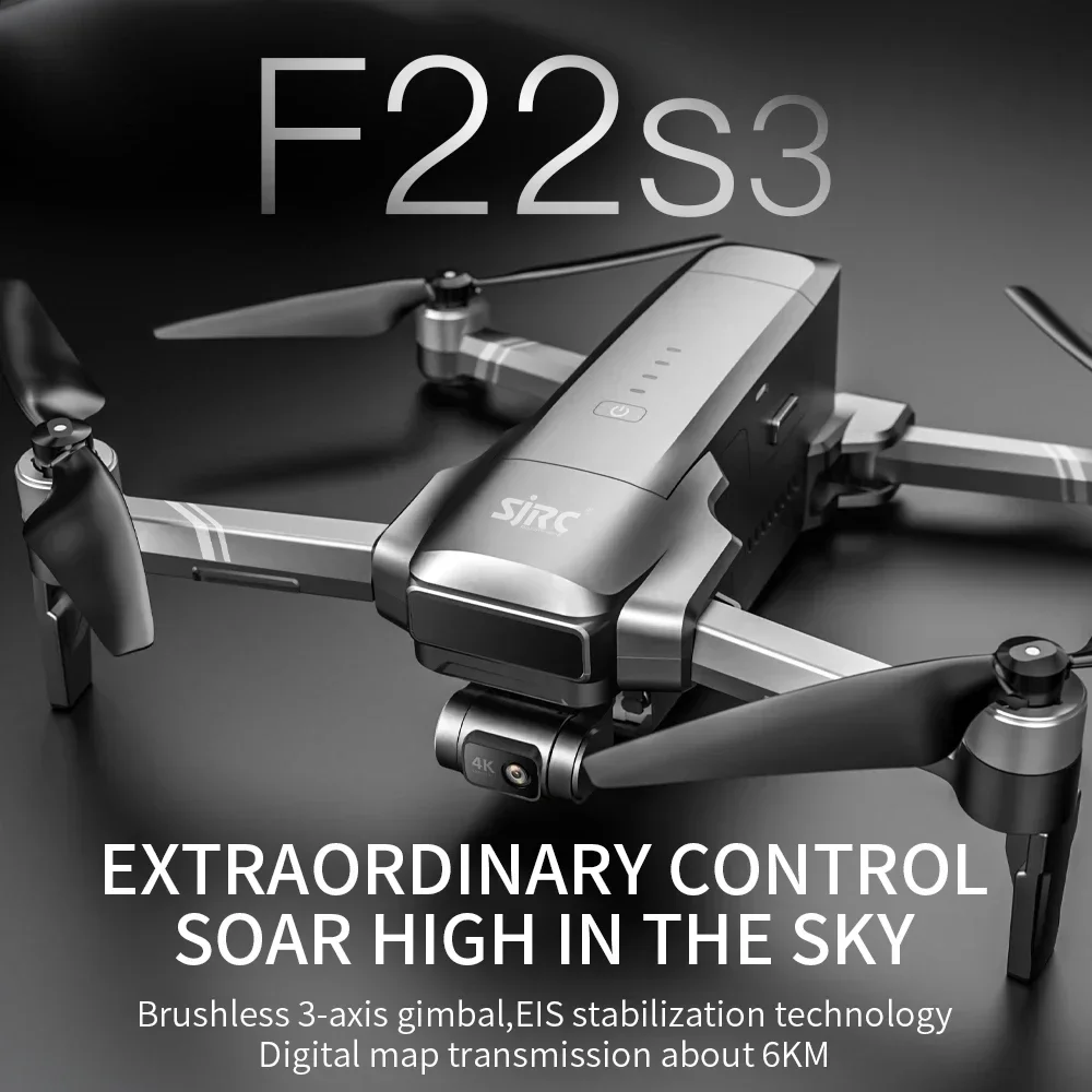 SJRC F22 S3 pro Foldable RC Qu - Drone Gps Rc Tt36 のレビューと価格