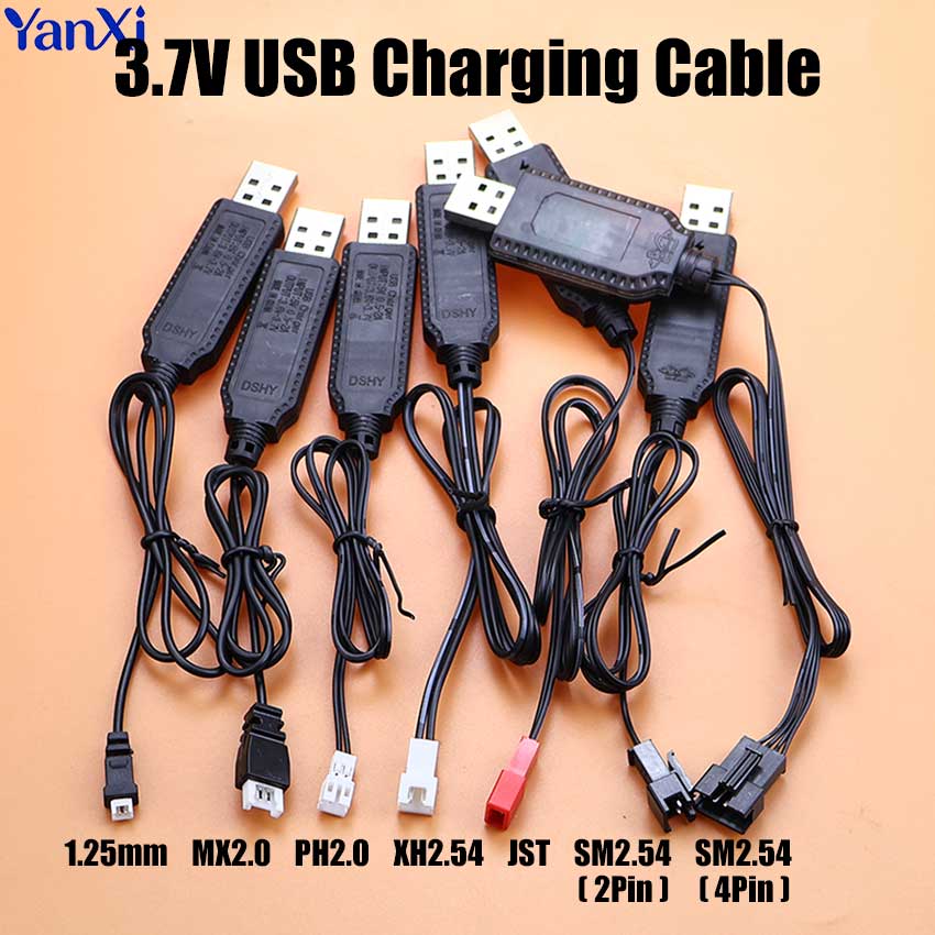 USB Charger Cable For 3.7V Lit - Dron Rc Quadcopter のレビューと価格