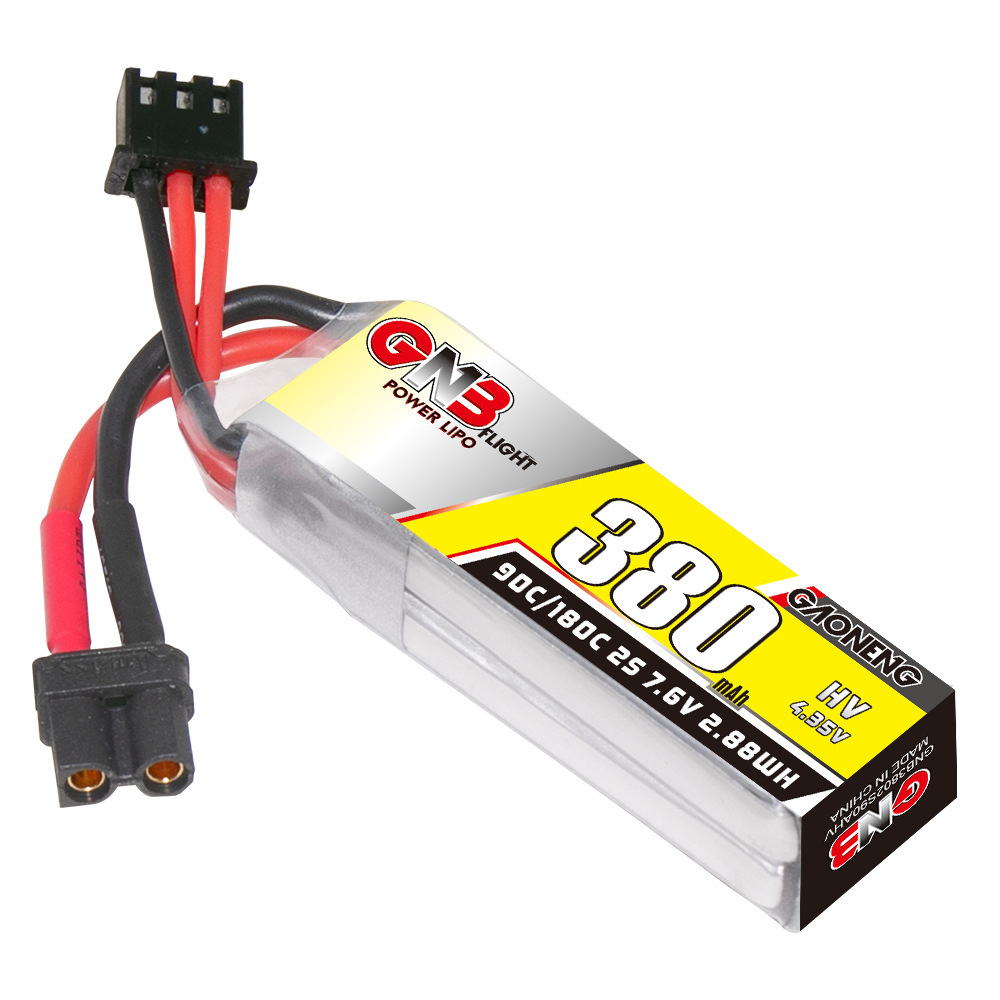 GNB 2S 7.6V 380mAh 90C/180C Li - Dron Rc Quadcopter のレビューと価格