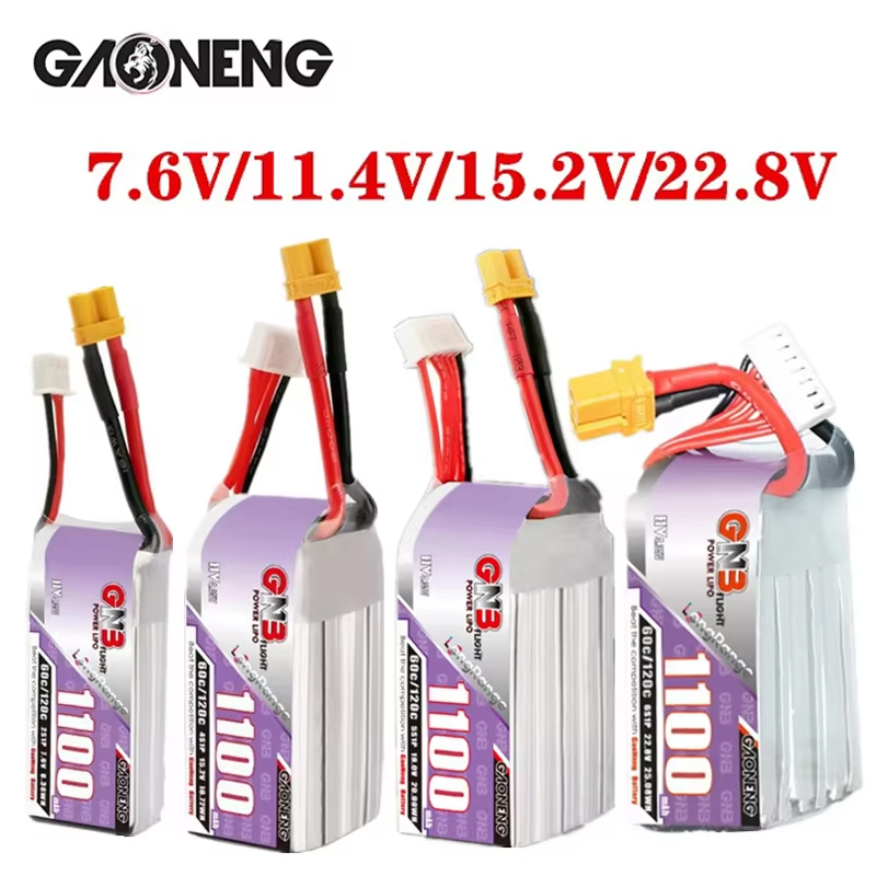 GNB 1100mAh 2S 3S 4S 6S 60C/12 - Drone Rc Quadcopter Controller のレビューと価格