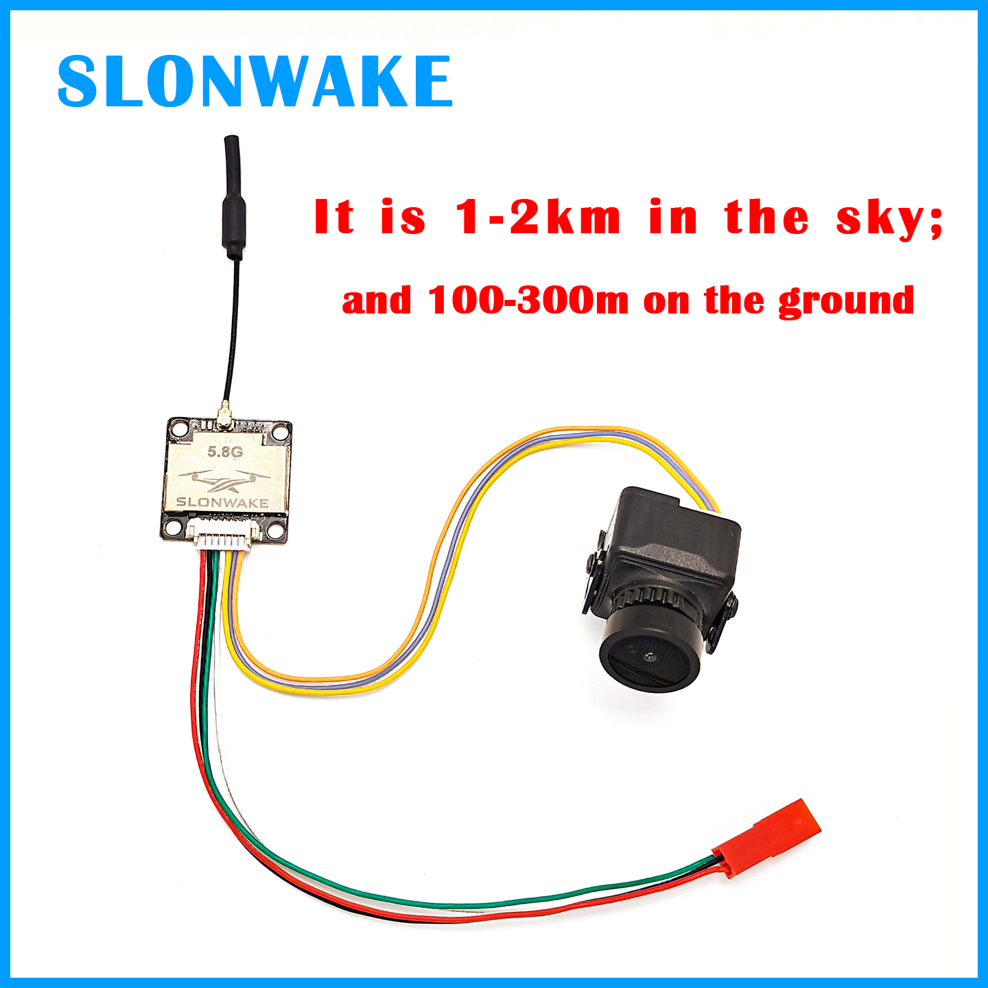 SLONWAKE Ready to use 5.8G 48C - Drone Rc Transmitter And Receiver のレビューと価格