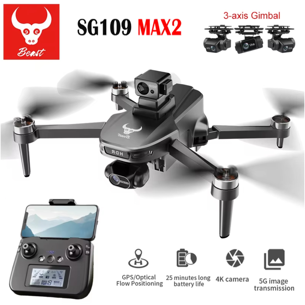 SG109 MAX2 Professional FPV 8K - Dron Rc Quadcopter のレビューと価格