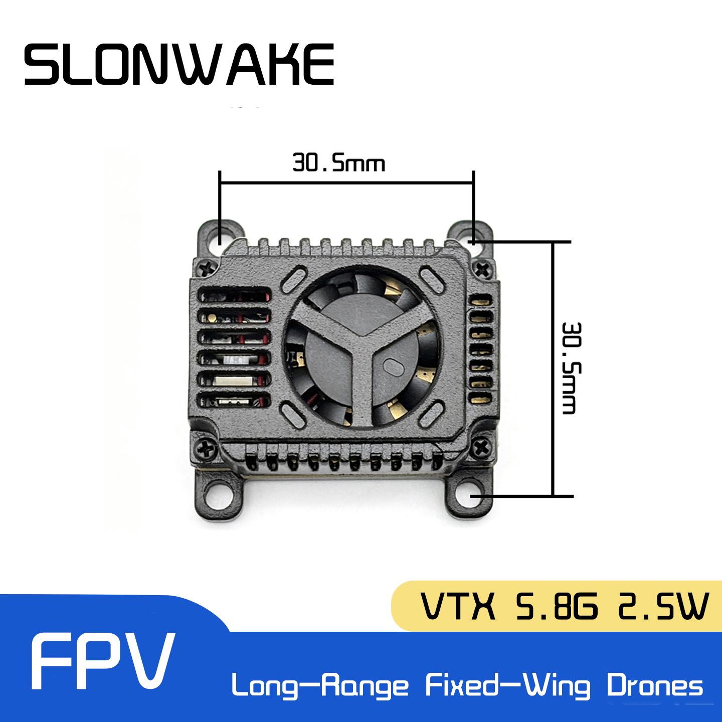 SLONWAKE 5.8G 48CH FPV Transmi - Drone Rc Transmitter And Receiver のレビューと価格