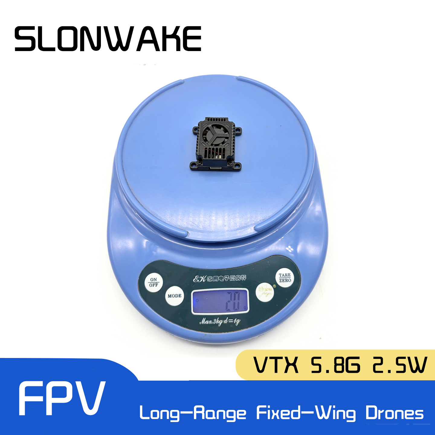 SLONWAKE 5.8G 48CH FPV Transmi - Drone Rc Transmitter And Receiver のレビューと価格