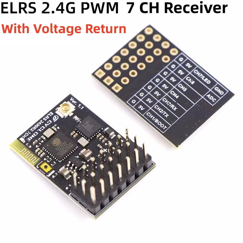 ELRS 2.4G PWM 7CH 6CH CRSF Rec - Drone Tech Rc のレビューと価格