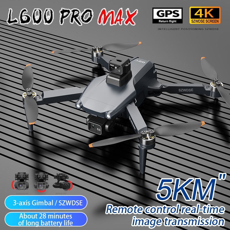 L600 Pro MAX /L600 PRO Drone 4 - Drone Rc Plegable のレビューと価格