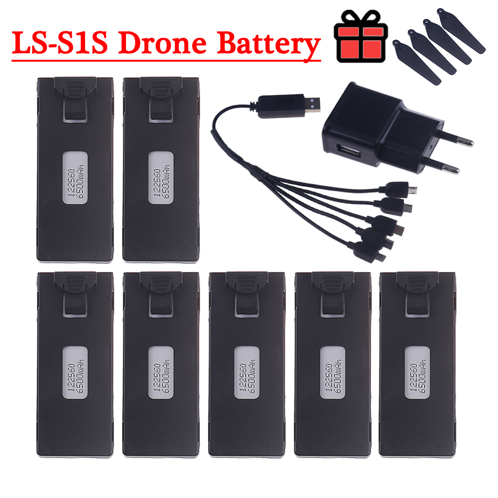 Upgrade 1800mah 6500mAh 3.7v S - Drone Rc S1S のレビューと価格