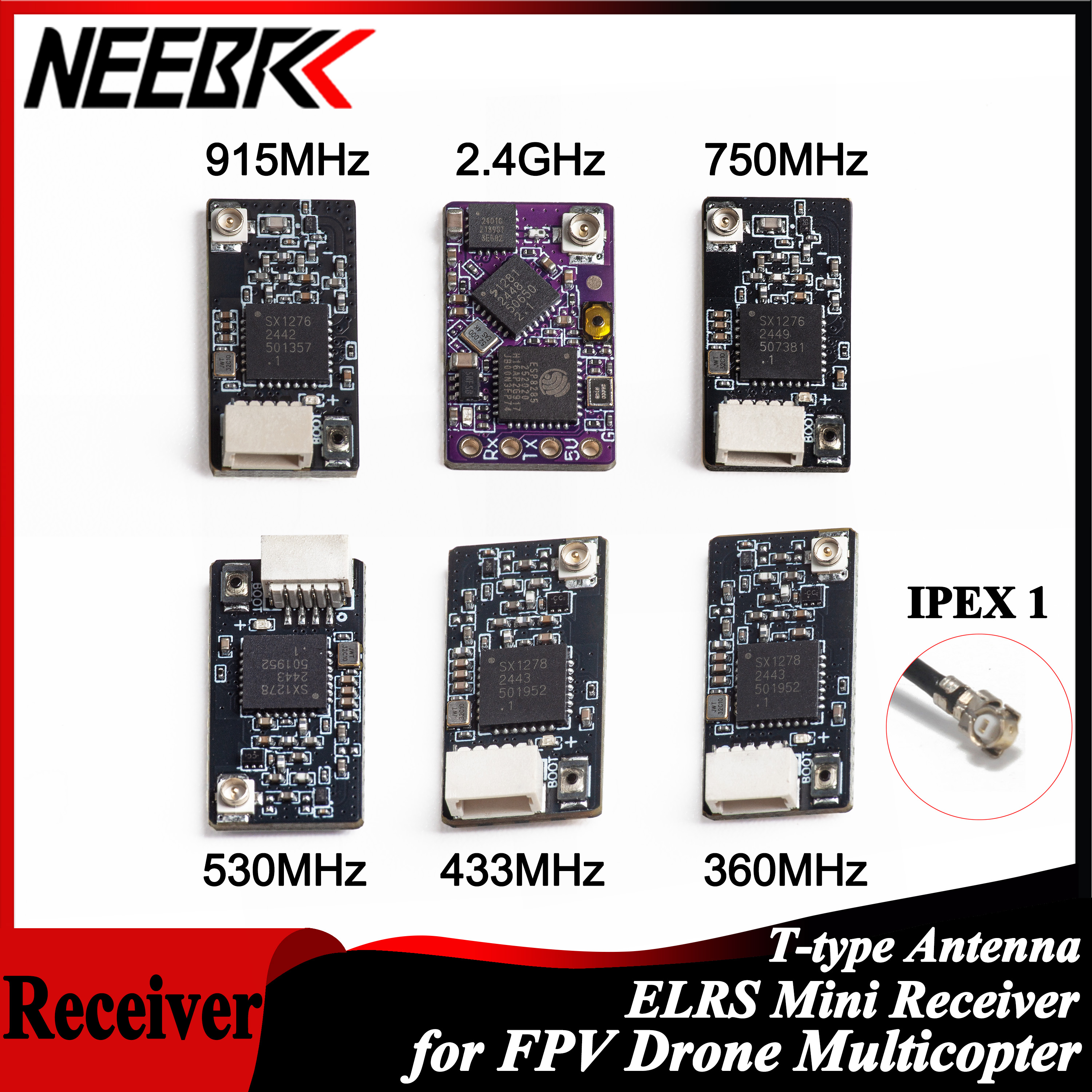 NEEBRC ELRS 2.4G/915Mhz/360Mhz - Drone Rc Quadcopter Controller のレビューと価格