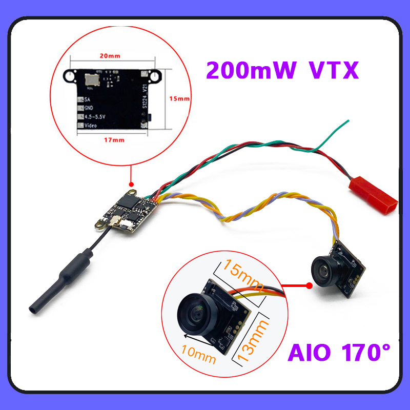 SLONWAKE 5.8G 1200TVL FPV Came - Drone Rc Transmitter And Receiver のレビューと価格