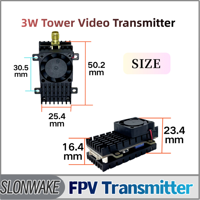 SLONWAKE 5.8G 3000mW Simulatio - Drone Rc Transmitter And Receiver のレビューと価格