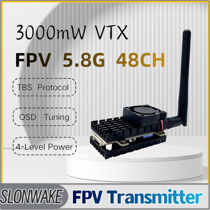 SLONWAKE 5.8G 3000mW Simulatio - Drone Rc Transmitter And Receiver のレビューと価格