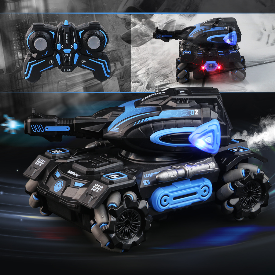 RC spray car 2.4G four-wheel s - Drone Rc Plegable のレビューと価格
