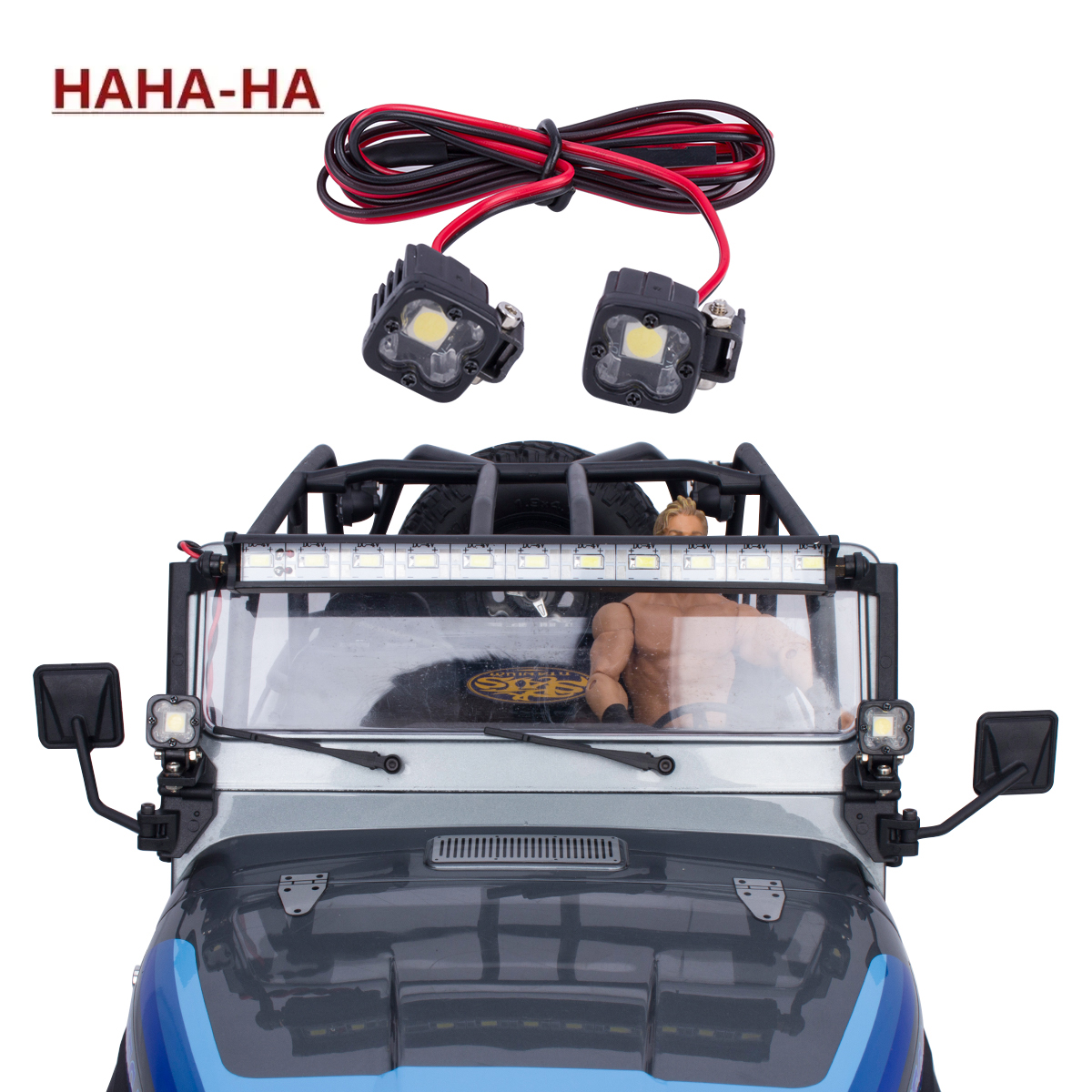 RC Car Square Bright LED Top L - Rc Car Body Shell のレビューと価格