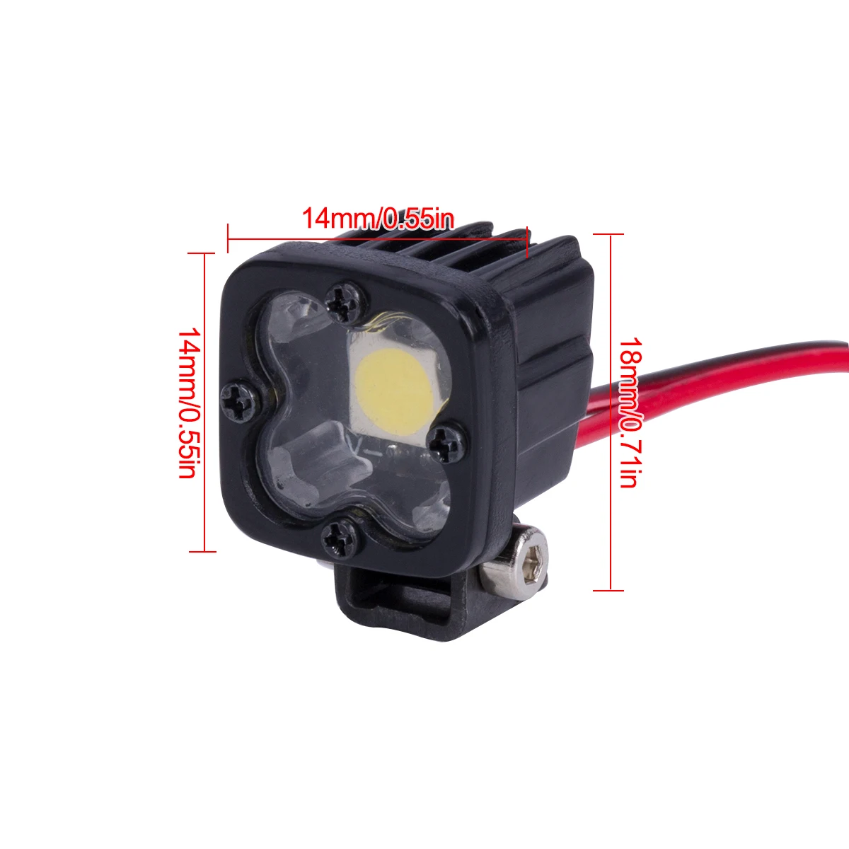 RC Car Square Bright LED Top L - Rc Car Body Shell のレビューと価格