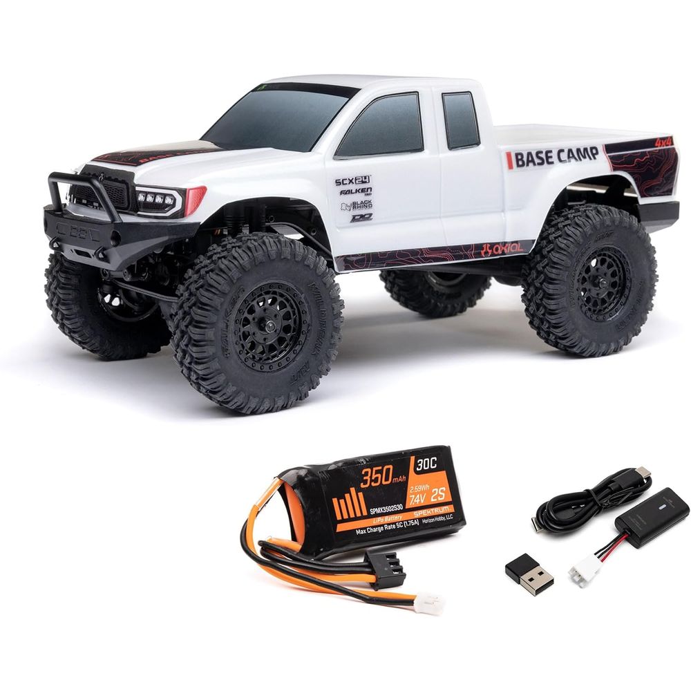 1/24 Scale SCX24 Base Camp 4x4 - Rc Rock Crawler のレビューと価格