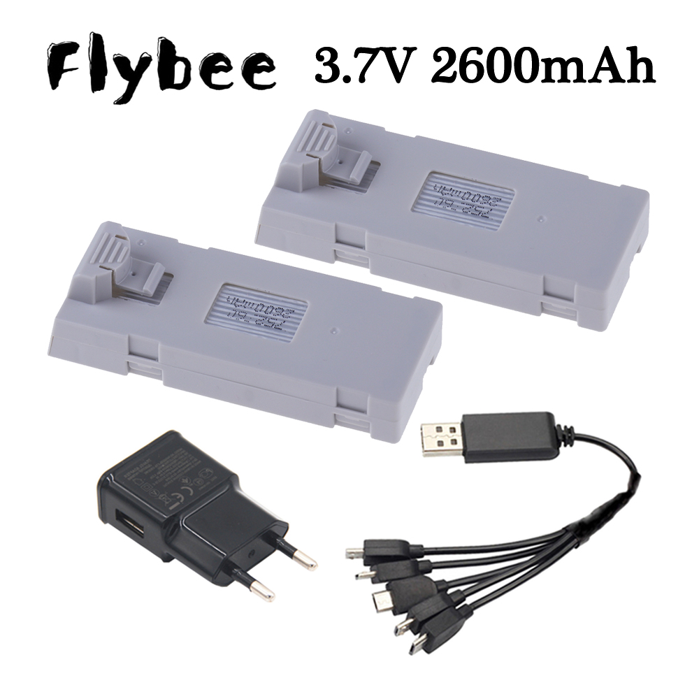 3.7V 2600mAh RC Drone Battery  - Drone Rc E99 Pro のレビューと価格