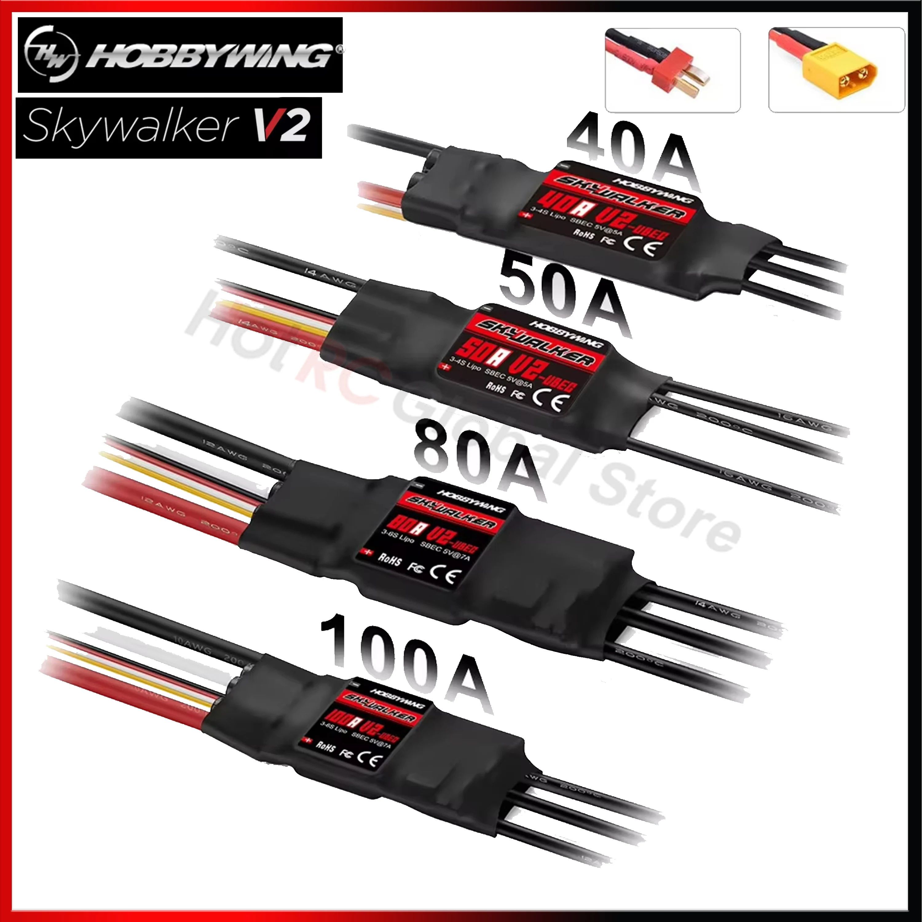 HOBBYWING Skywalker V2 Series  - Drone Rc Quadcopter Controller のレビューと価格