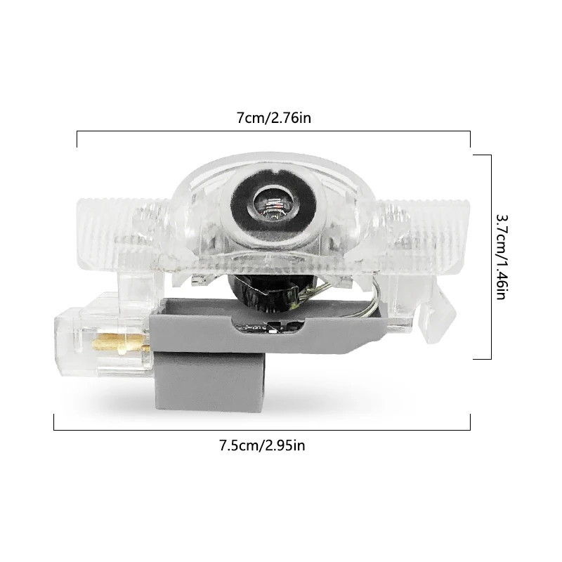 2Pcs LED Projector Lamp Car Do - Drone Shahed Rc のレビューと価格