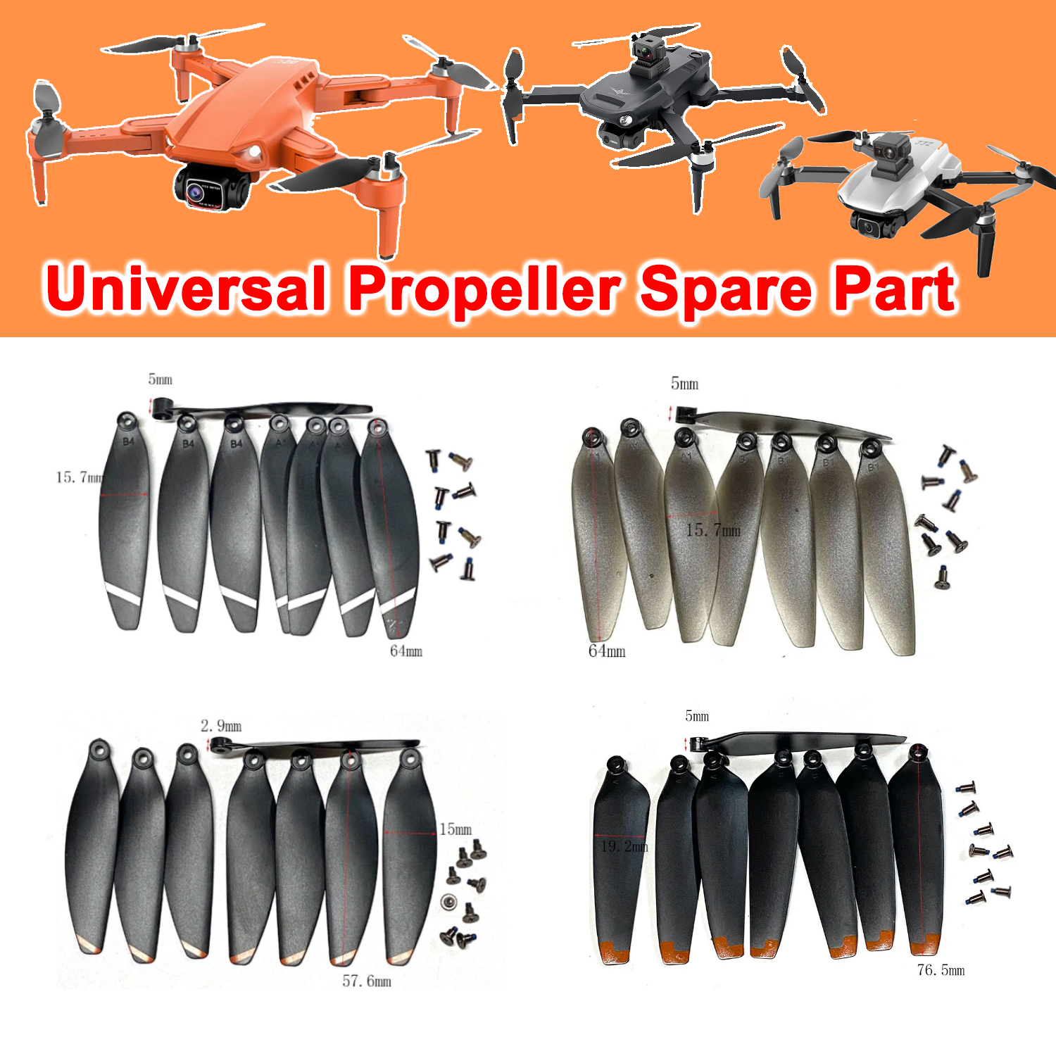 RC Drone Universal Propeller P - Drone Rc S1S のレビューと価格