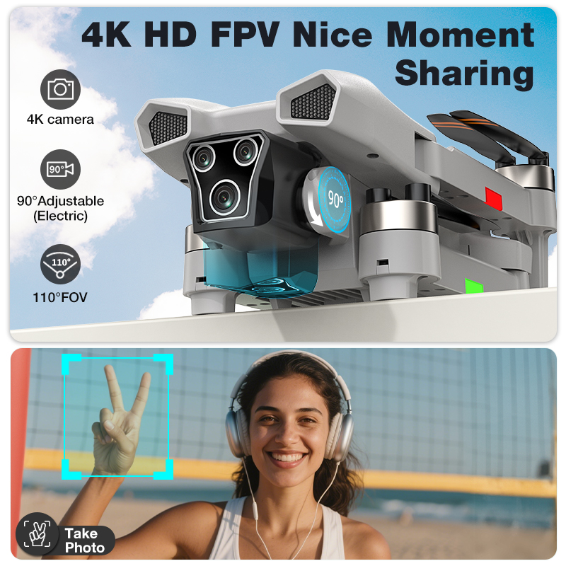 NEW Hot L017 Pro Drone Brushle - Drone Rc Team City のレビューと価格