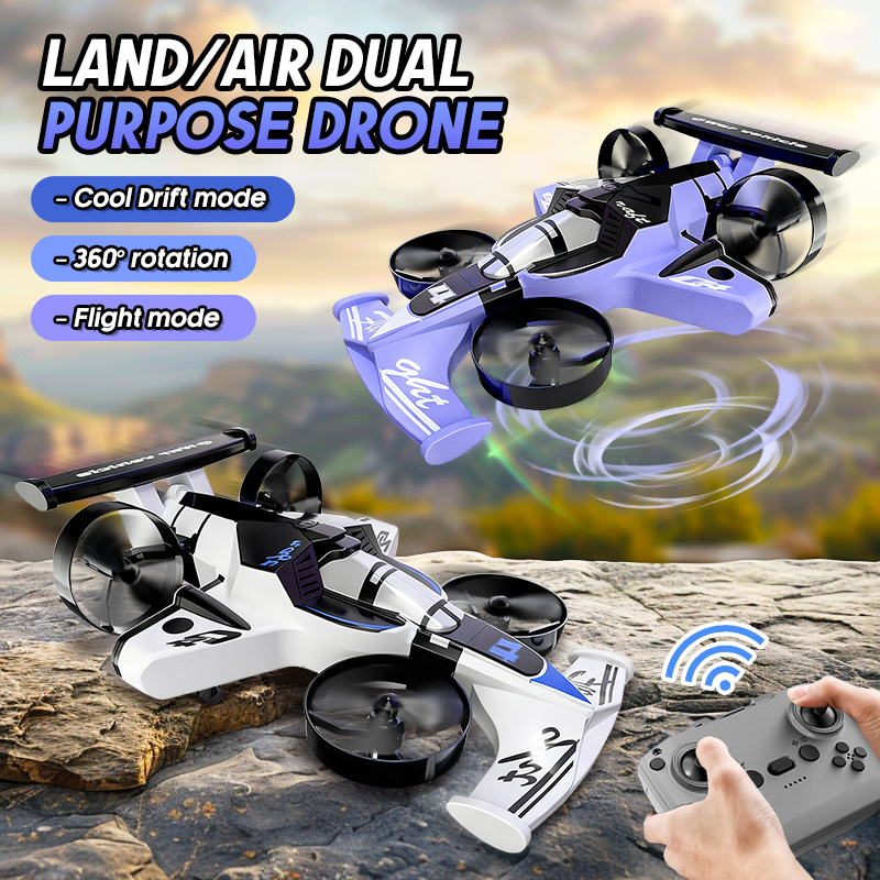 2in1 Mini Drone Air-Ground Fly - Drone Shahed Rc のレビューと価格