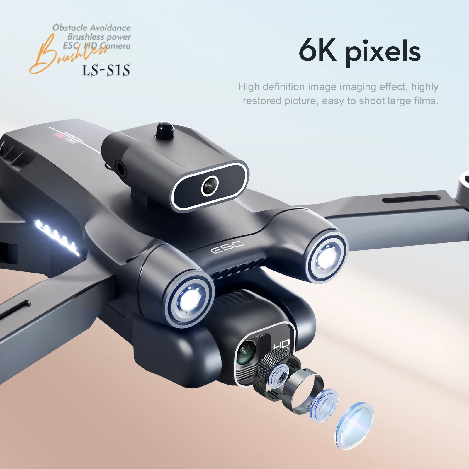 S1S Profesional Drone 4K HD Ca - Drone Rc S1S のレビューと価格