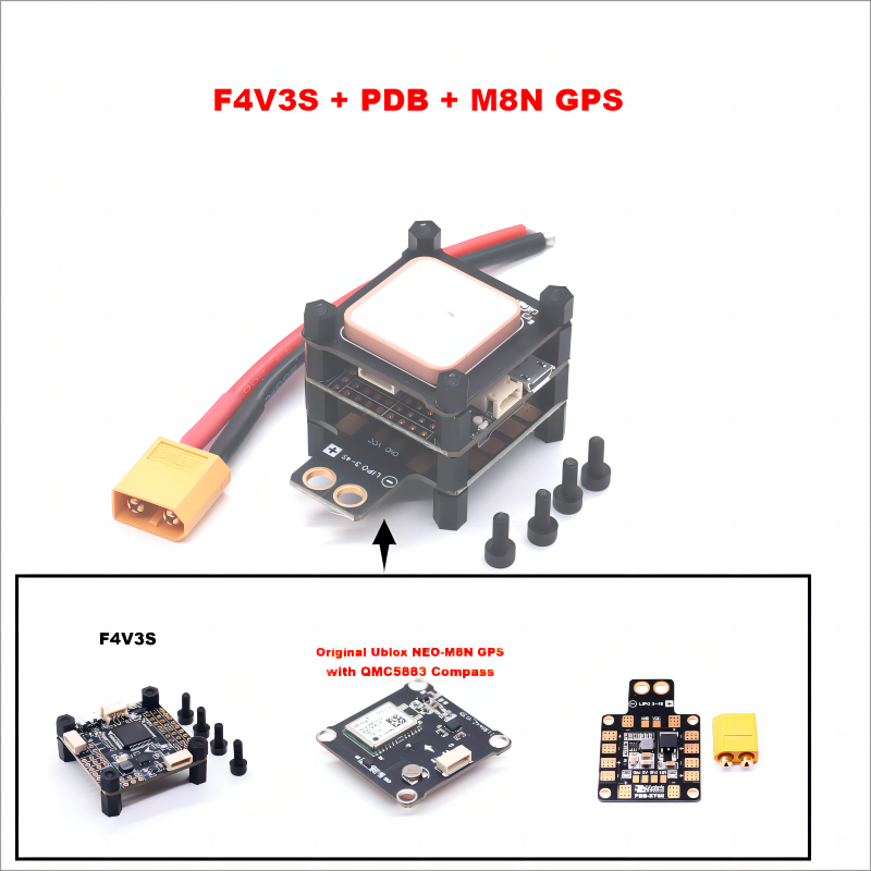 F4 V3 F4 V3S M8N GPS LC Betafl - Betaflight Flight Controller のレビューと価格