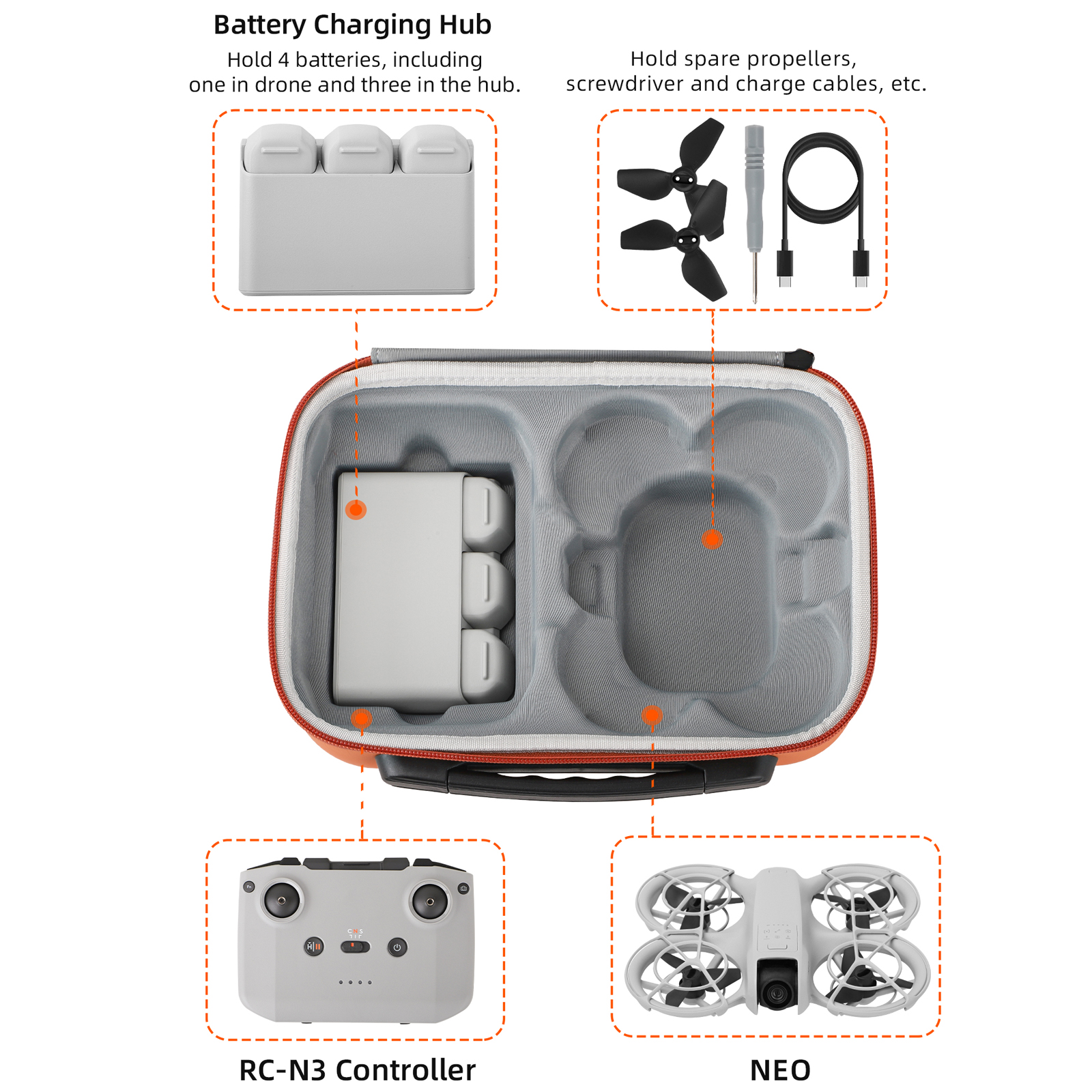 Portable Travel Bag Case For D - Drone Rc N3 のレビューと価格