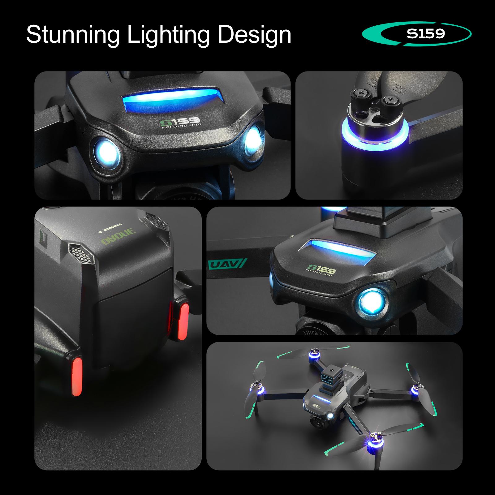 S159 GPS Drone 4K Profesional  - Drone Rc Team City のレビューと価格