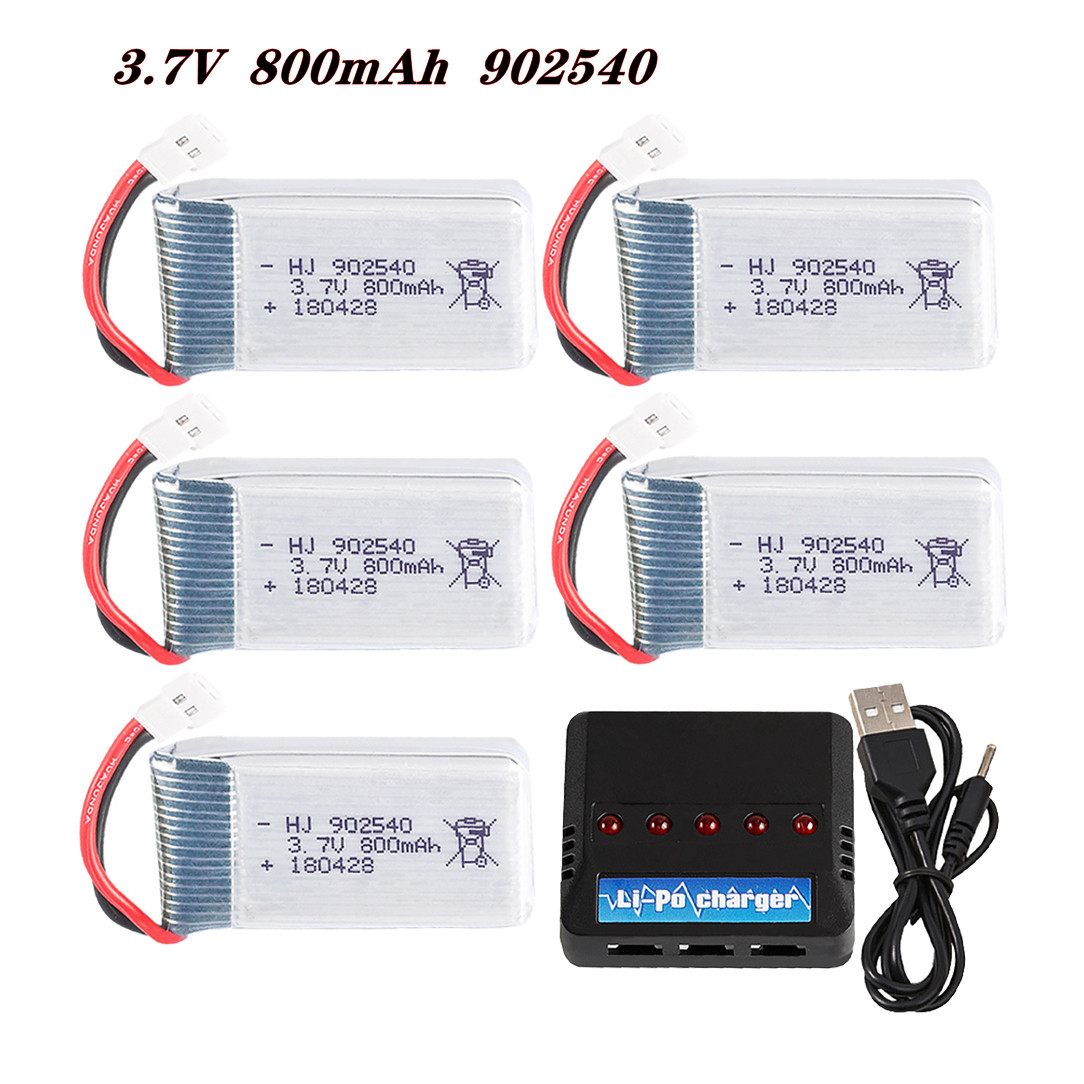 3.7V 800mAh 902540 25C Lipo Ba - Dron Rc Quadcopter のレビューと価格