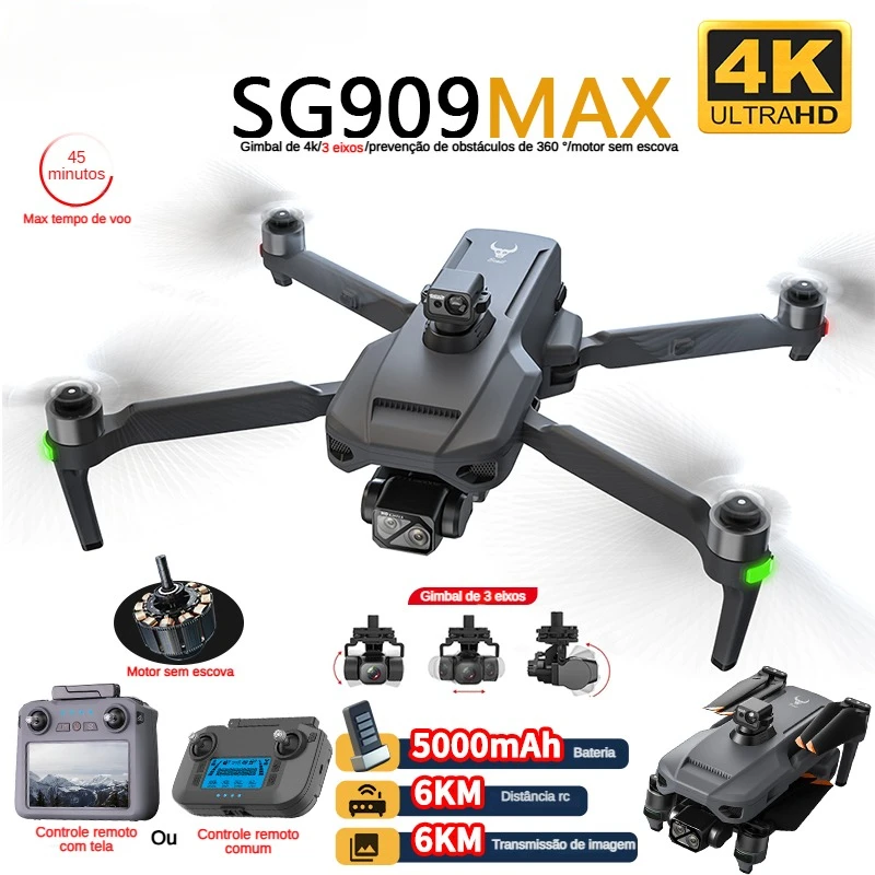 ZLL SG909 SG909MAX Professiona - Drone Rc Fpv Pro のレビューと価格