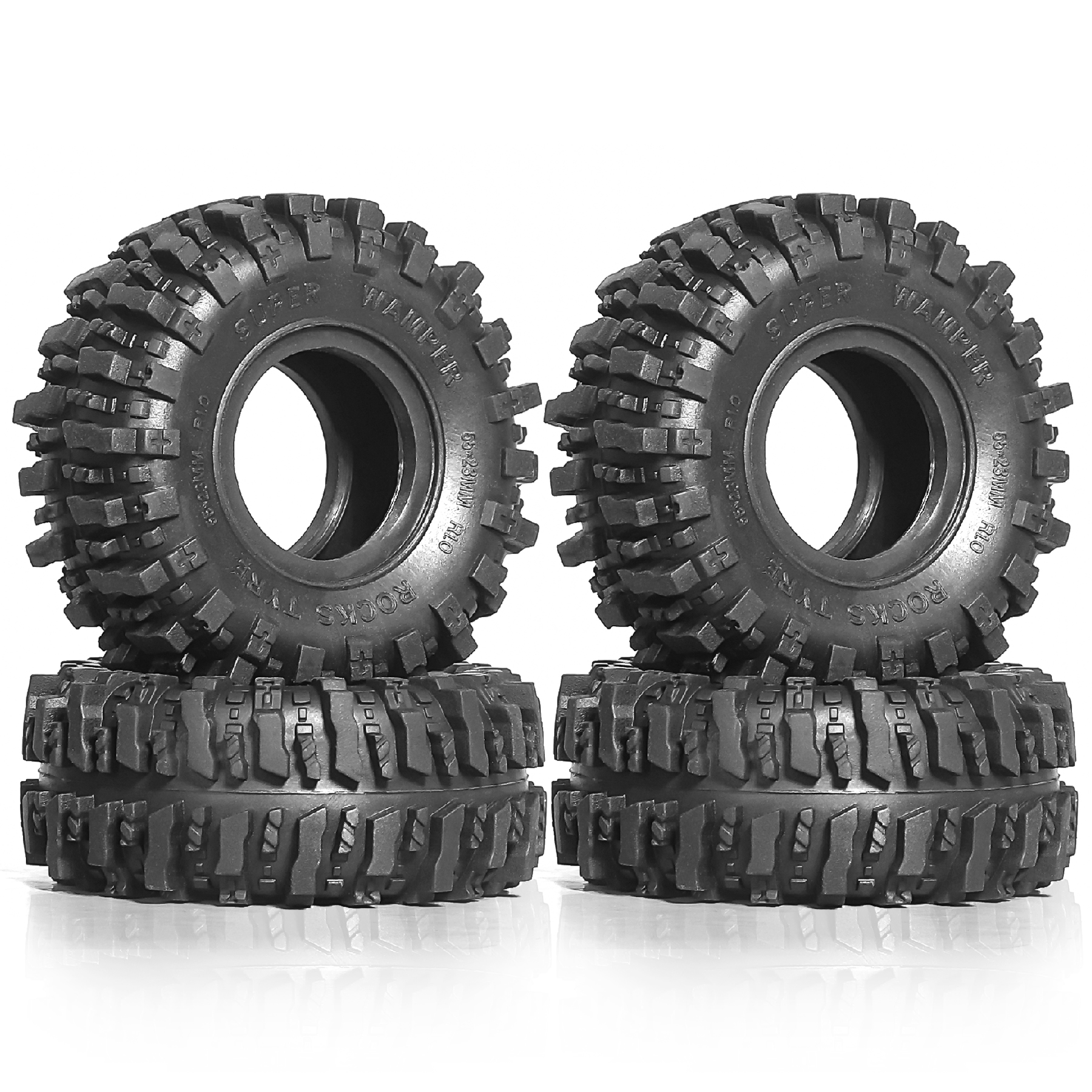 1.0 RC Crawler Tires 1/24 1/18 - Rc Rock Crawler のレビューと価格