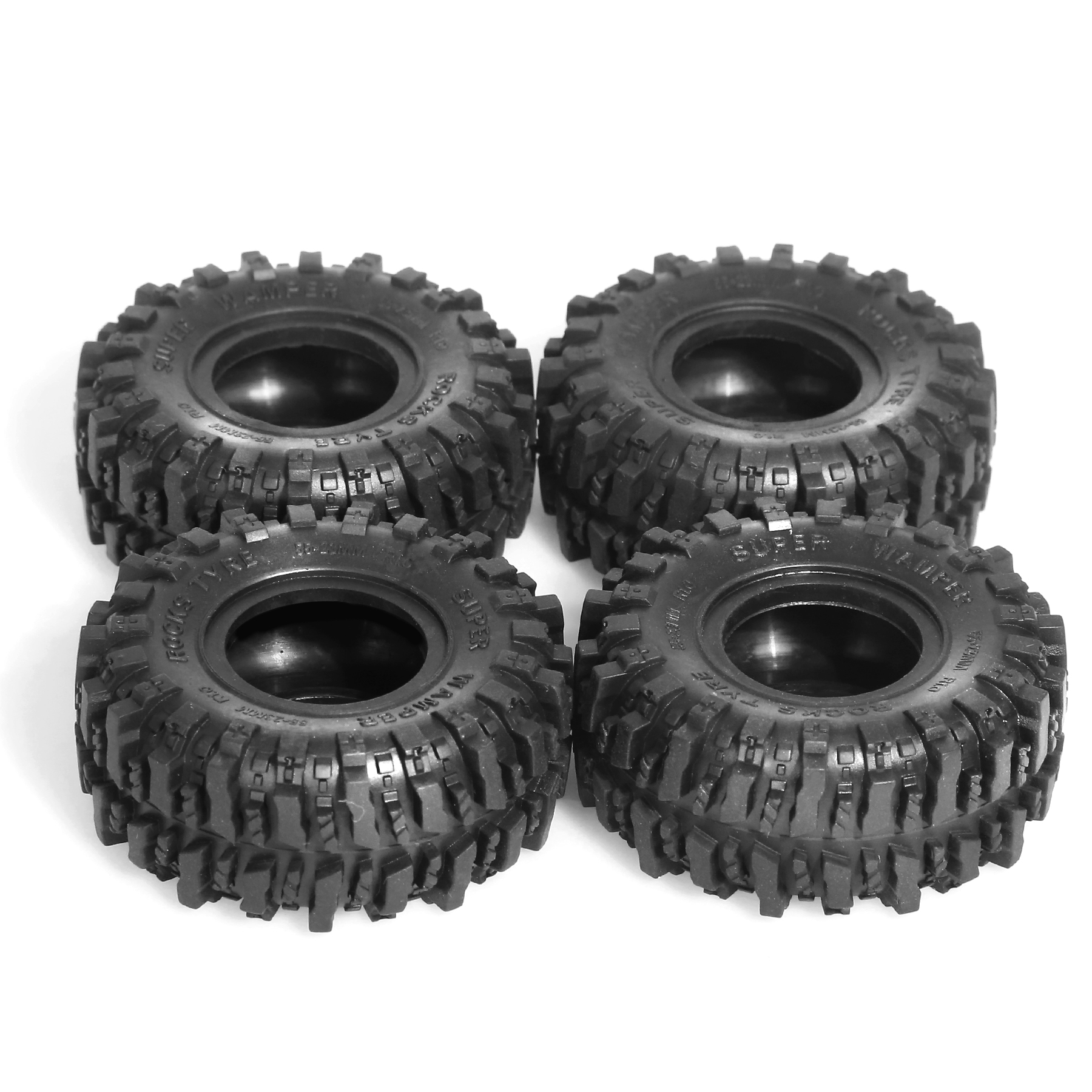 1.0 RC Crawler Tires 1/24 1/18 - Rc Rock Crawler のレビューと価格